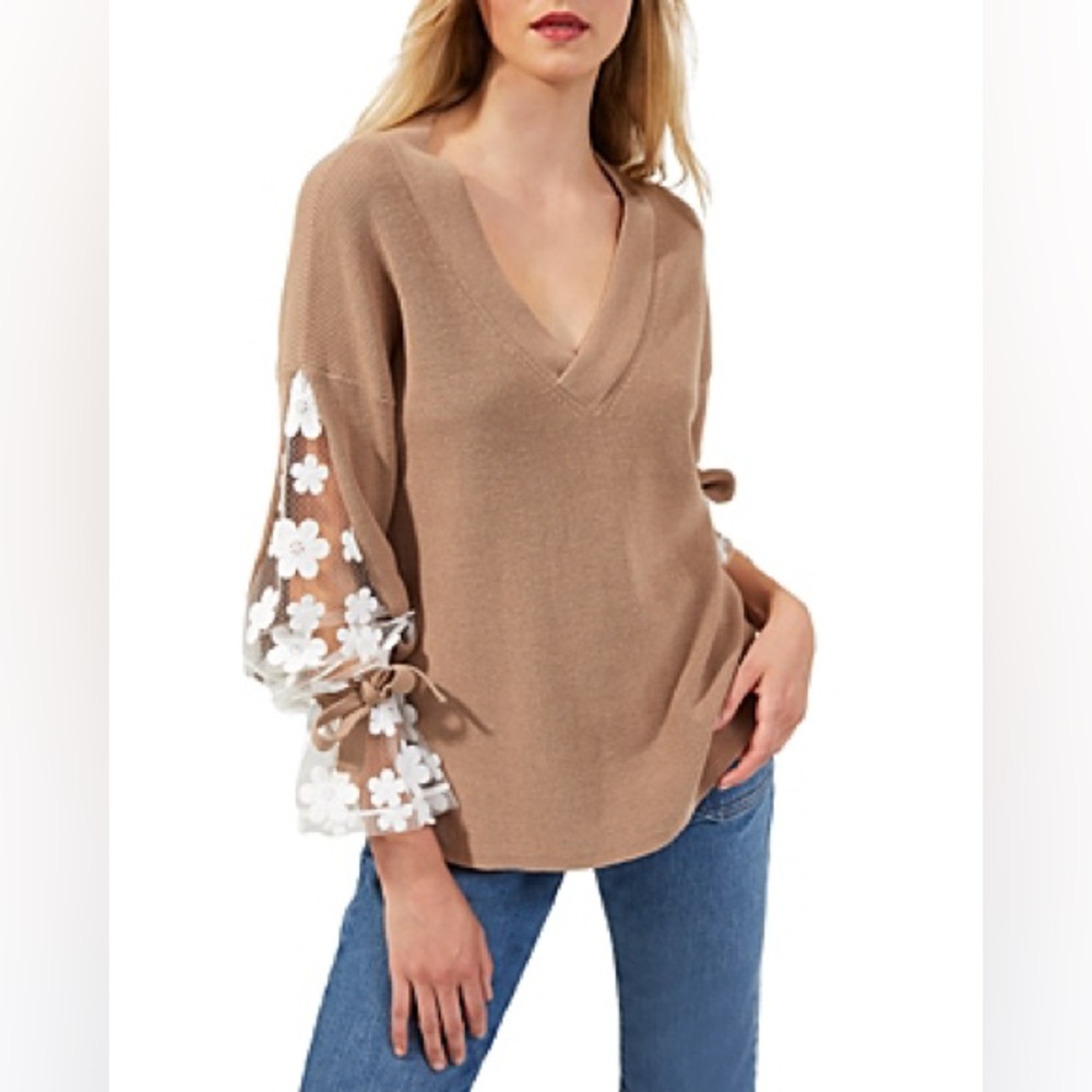 French Connection Caballo Lace sweater